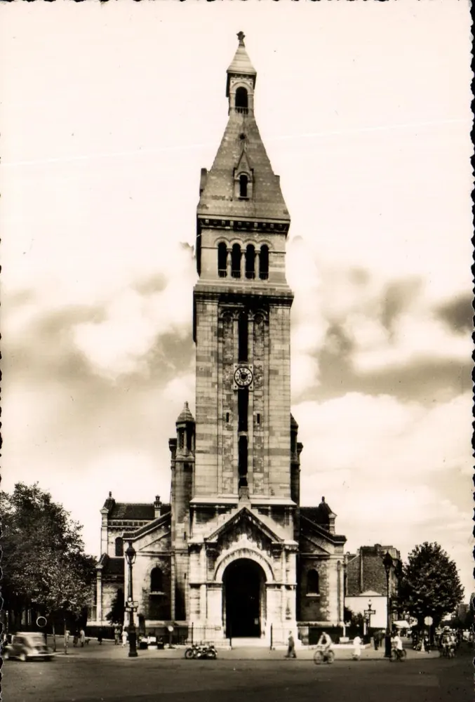Igreja de Montrouge — Paris XIVe — editor desconhecido, número de série não visível - Frente