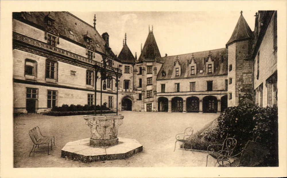Château de Chaumont-sur-Loire — Innenhof — Édition de Chaumont - Vorderseite