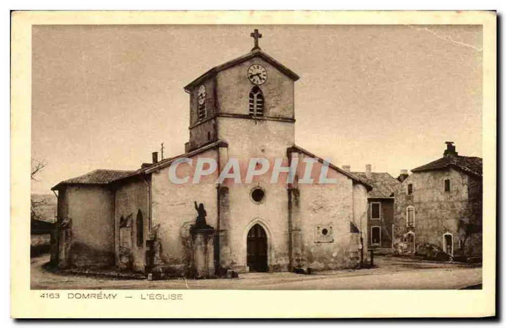 Domrémé — A Igreja — Coleção La Lorraine - Frente