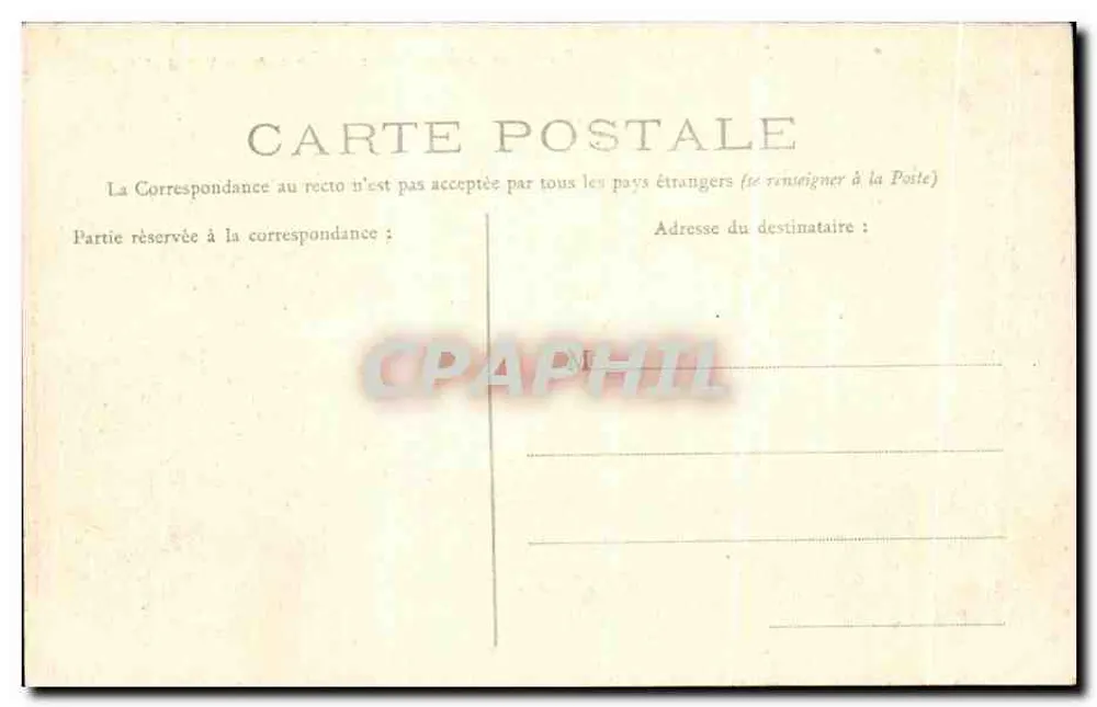 Poitiers — Ansicht des Tempels Saint-Jean, ehemaliger Baptistert (aus dem 6. Jahrhundert) — Verlag P. R. P. - Rückseite