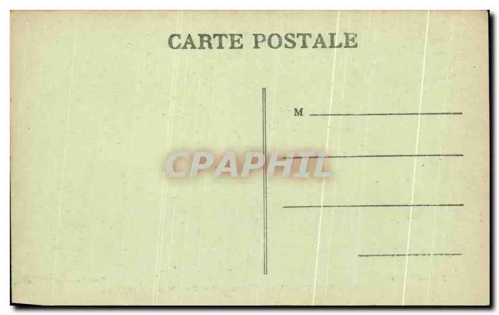 Rambouillet — El Castillo. El Salón de Recepción — Editado por el Palacio - Reverso