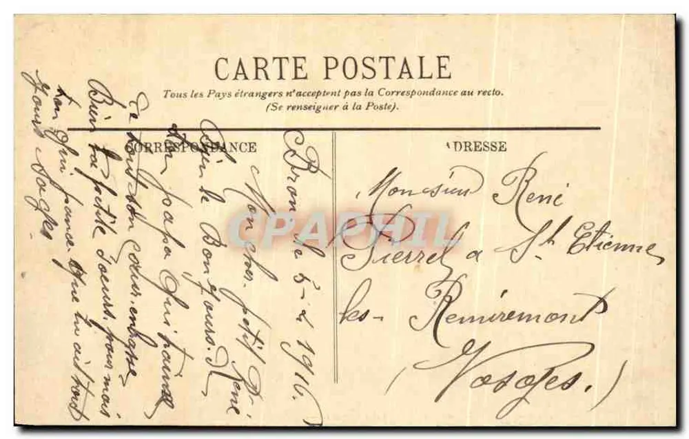 LYON — Der Park — Ufer des Sees und die Schwäne — LL. — Nr. 165 - Rückseite