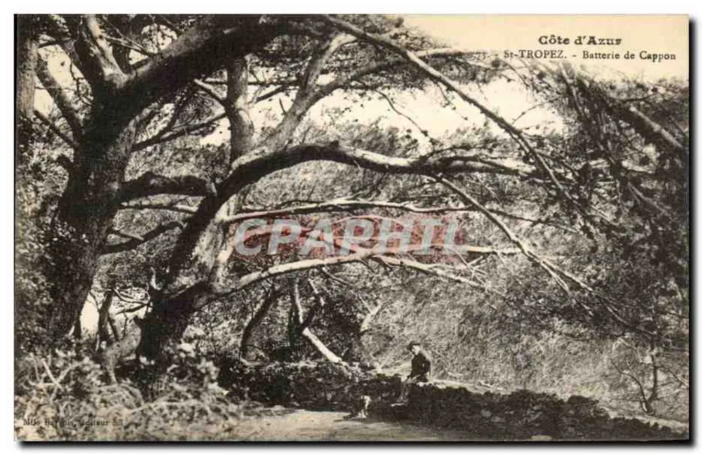 Costa Azul - St-TROPEZ - Bateria de Cappon — Mijo Barbin, Editor - Frente