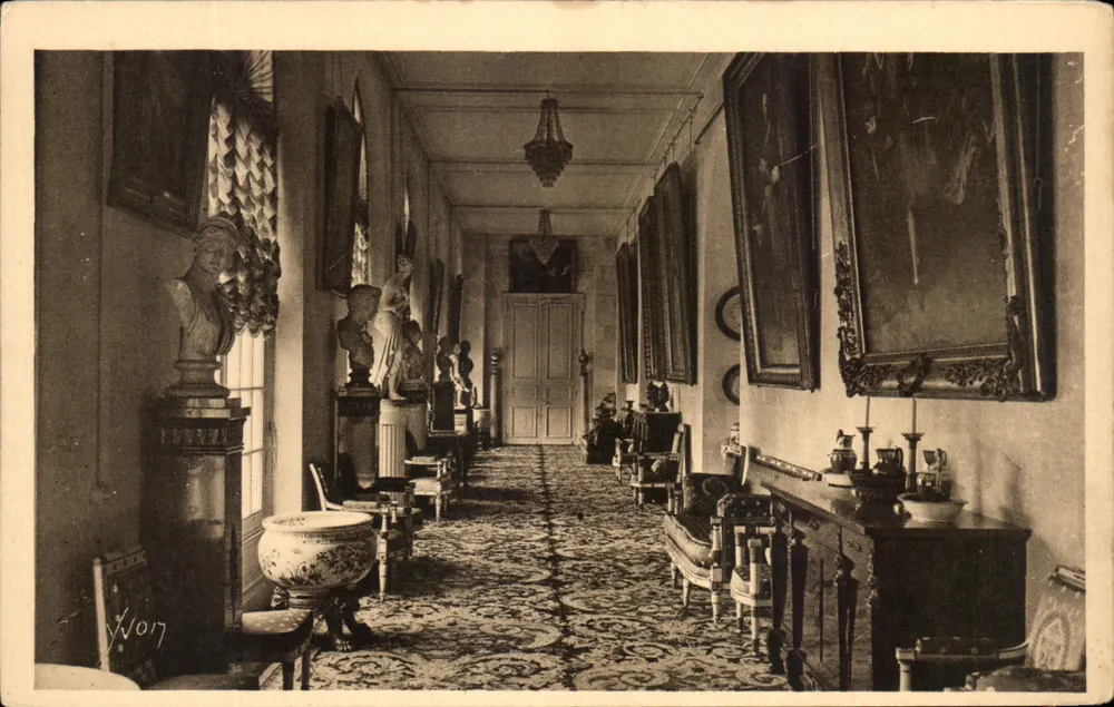 Schloss Valençay — Galerie im Erdgeschoss — Éditions d'Art YVON - Vorderseite