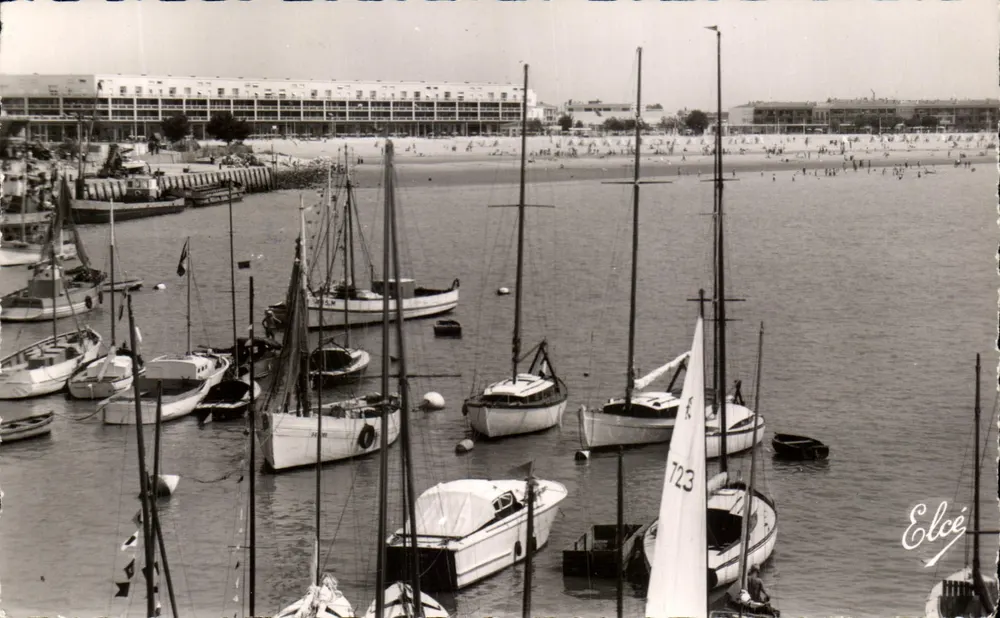 La Spiaggia e la Fronte di Mare — Royan (Charente-Maritime) — Editore Elcé - Recto