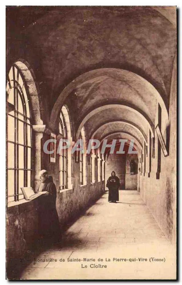 Kloster Sainte-Marie de La Pierre-qui-Vire (Yonne) — Der Cloister — Verlag Unis-France - Vorderseite
