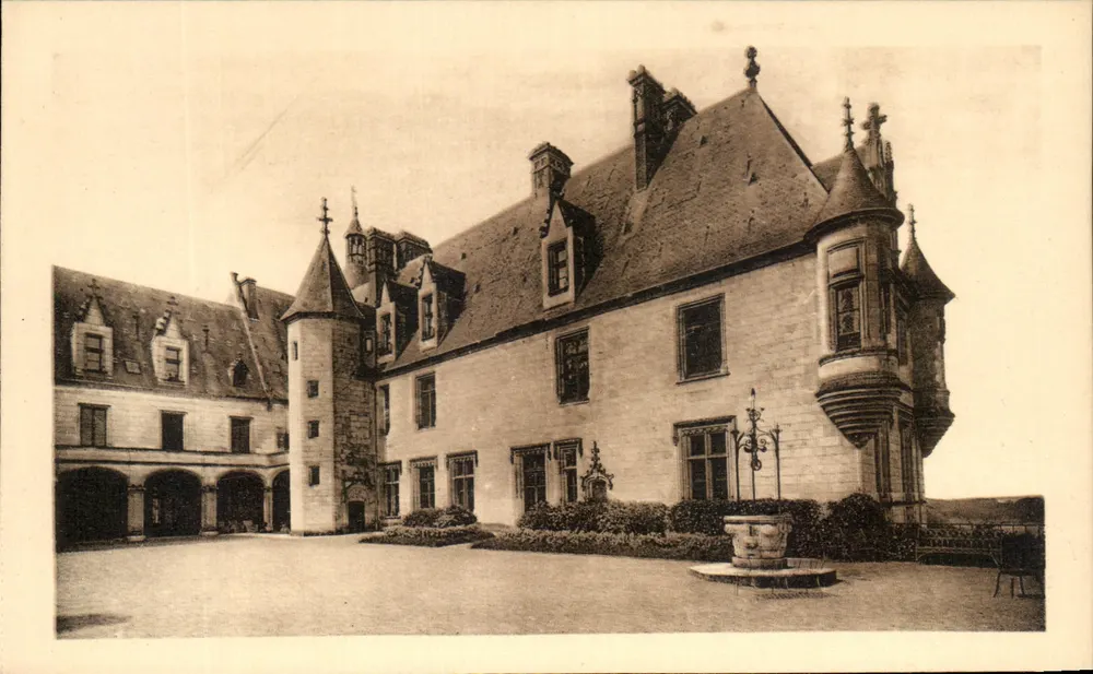 Château de Chaumont-sur-Loire — Innere der Hofanlage — Edition Simon - Vorderseite