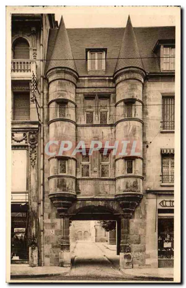 Reims (Marne) — A Porta do Capítulo — Edições de Arte YVC, Paris - Frente