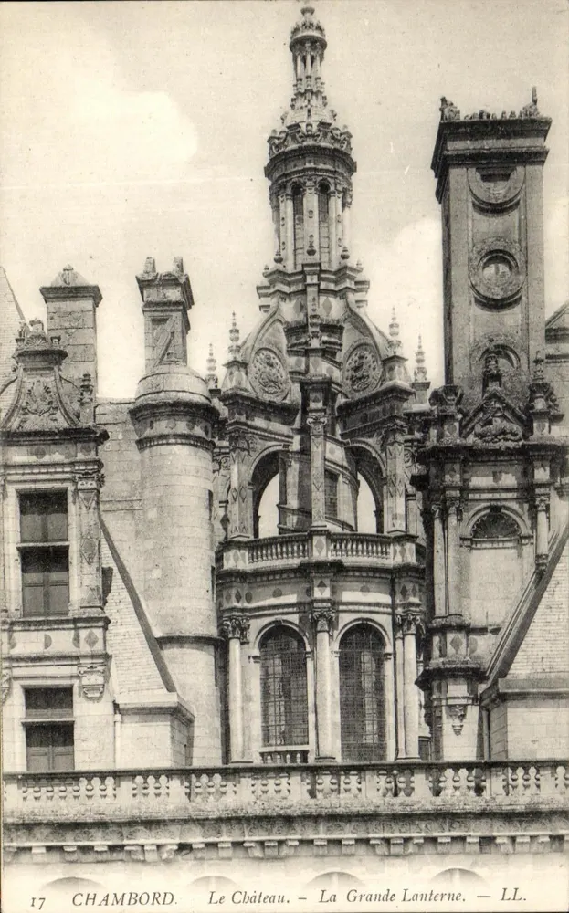 Chambord — Das Schloss - Die Große Laterne — LL. n°17 - Vorderseite