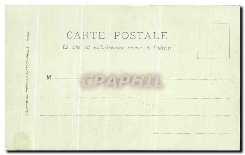 Avignon — A Estátua do Bravo Crillon — LL. - Verso