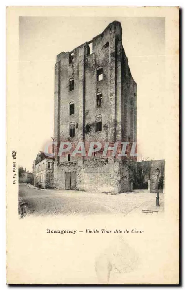 Beaunecey — Velha Torre chamada de César — B.F. Paris - Frente