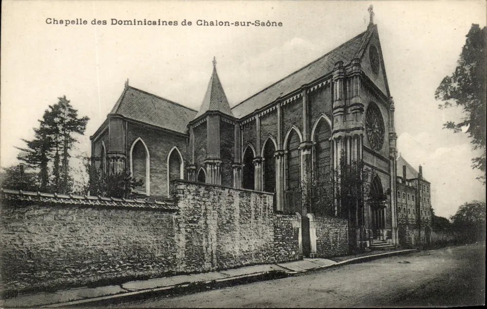 Chapelle der Dominikanerinnen von Chalon-sur-Saône — unbekannter Verlag, Seriennummer 71 - Vorderseite