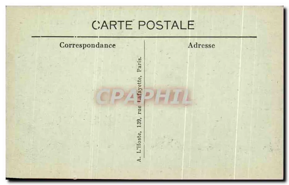 Ermenonville (Oise) — A Vista do Parque — O Embarcadère - Verso