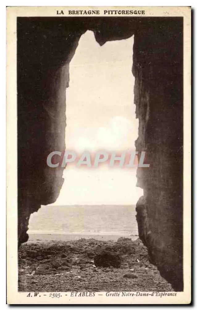 Étabelles — Grotte Notre-Dame-d'Espérance — A.W. 2595 - Vorderseite