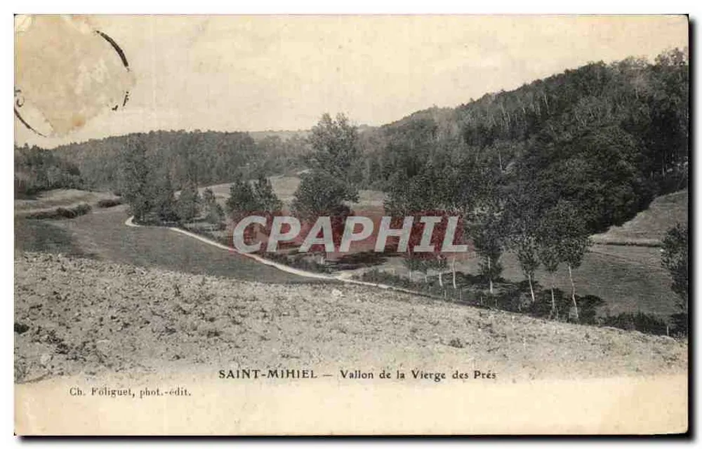 Saint-Mihiel — Vallon de la Vierge des Prés — Ch. Foliguet, phot.-edit. - Vorderseite