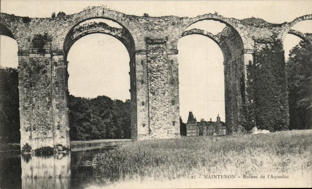 Maintenon — Ruínas do Aqueduto — Coleção das Galerias Modernas - Frente