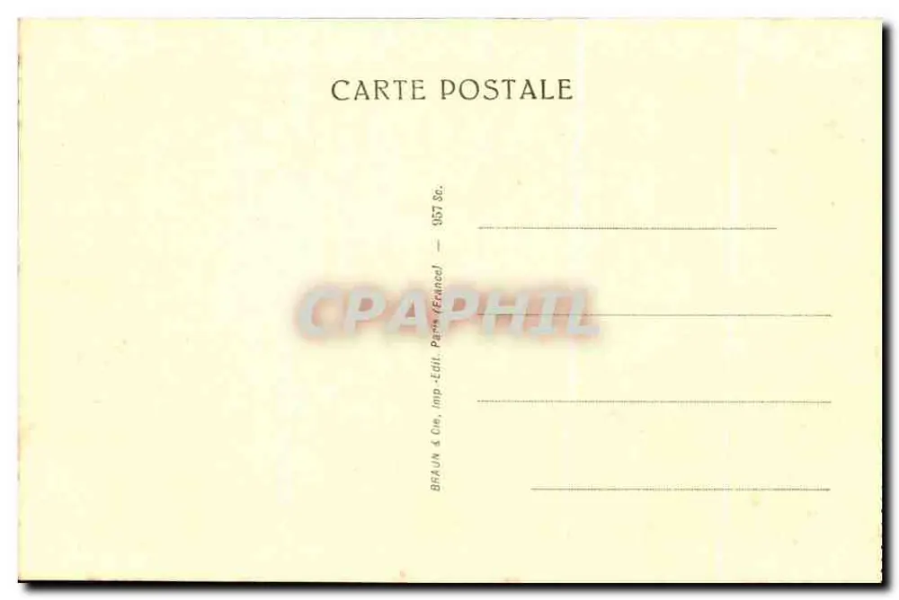 Diana de Gabies — Museu do Louvre — Braun & Cie, Paris - Verso