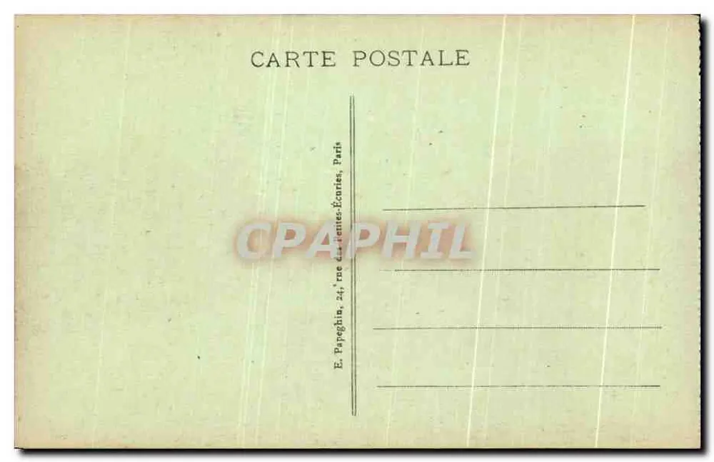 Paris - Panorama dos Oito Pontes - A.P. - Verso