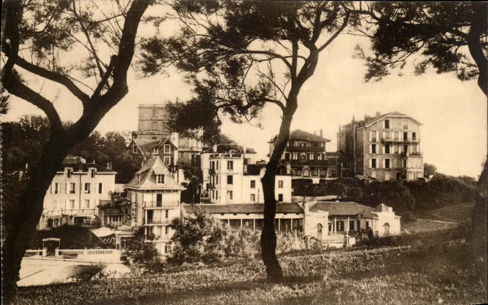 Biarritz (B.P.P.) — Villen von Port-Vieux — Phototypie Mared Delloy, Bordeaux - Vorderseite