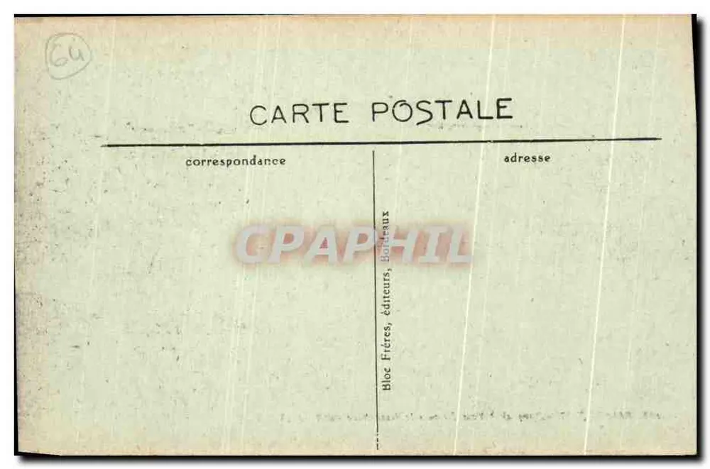 Biarritz (Côte Basque) — Burza pod semaforami — BR-4475 - Rewers