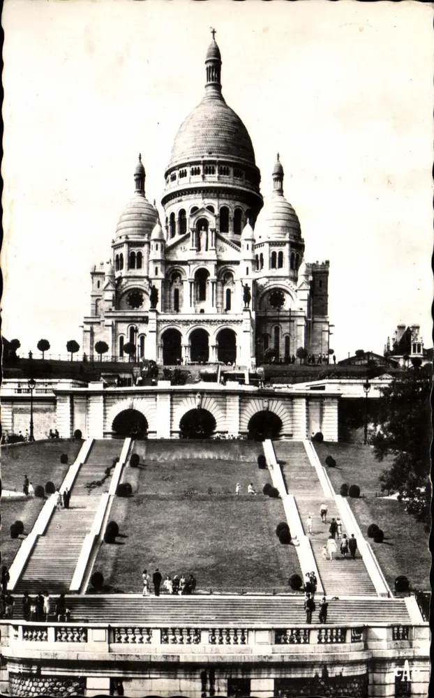 Basilika des Heiligen Herzens von Montmartre — Paris — Verlag: Cie des Arts Photographiques, Nr. 10 - Vorderseite