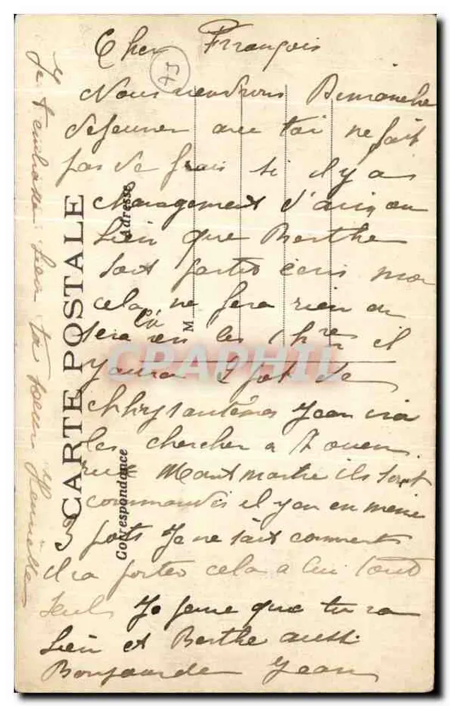 PARIS - As Catacumbas — G.M. n°589 - Verso