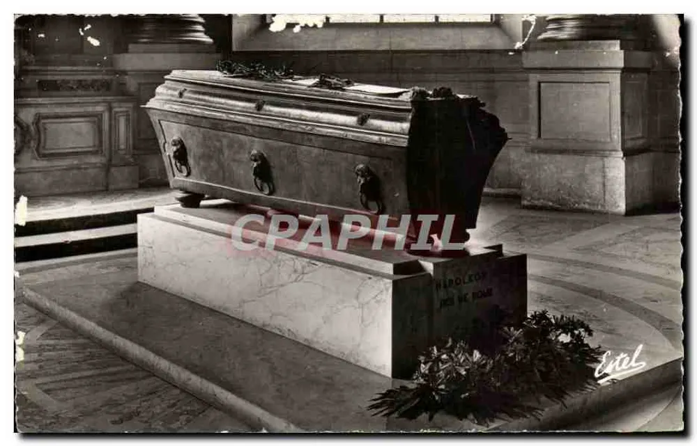 Sarkophag des Königs von Rom — Grab des Prinzen Napoleon in der Kapelle der Invaliden — Verlag: Photo Lavelle - Vorderseite
