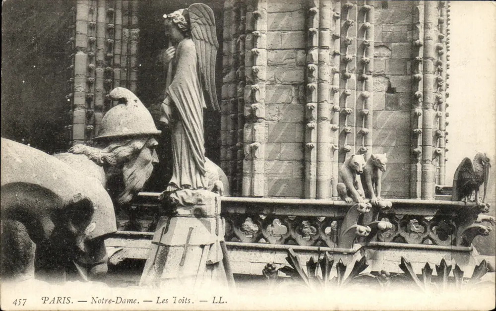 Paris — Notre-Dame — Die Dächer — LL. — n° 457 - Vorderseite