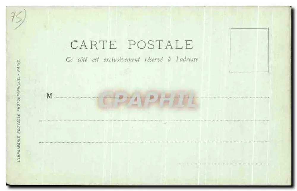 Paris — Notre-Dame — Die Dächer — LL. — n° 457 - Rückseite