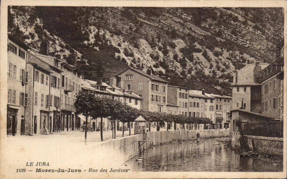 Morez-du-Jura — Straße der Gärten — n° 1429 - Vorderseite