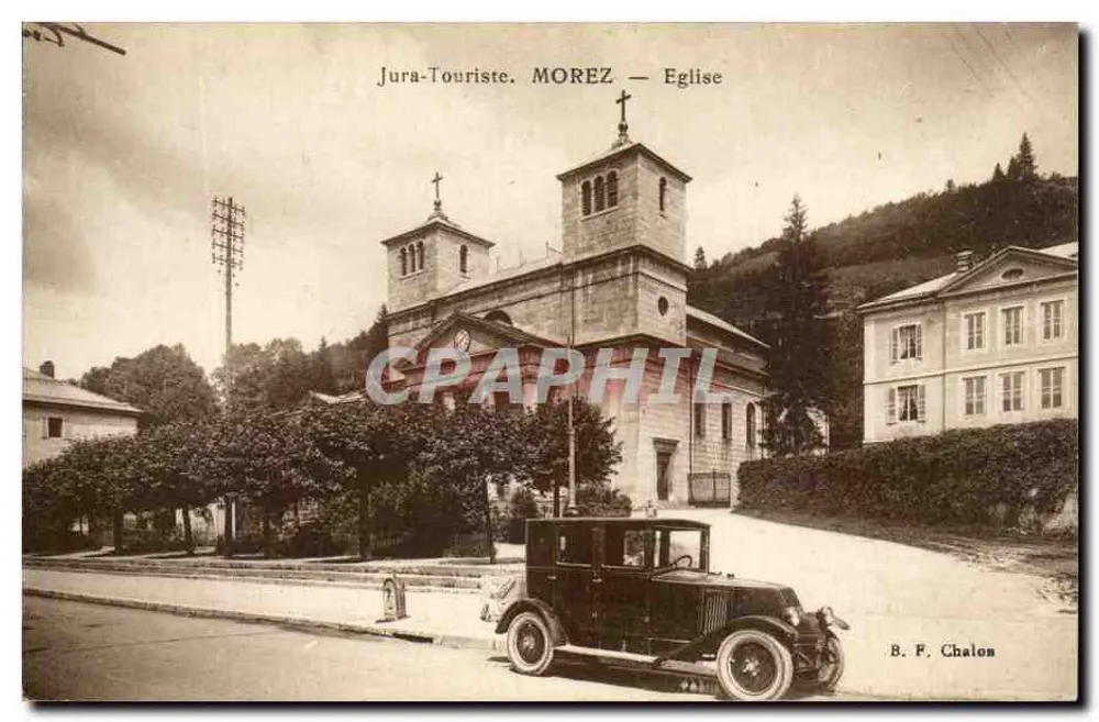 Morez — Kirche — B. F. Chalon - Vorderseite