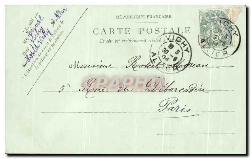 Vichy — Promenade lungo l'Allier — LL. — Buon successo ai prezzi. E.D. - Verso