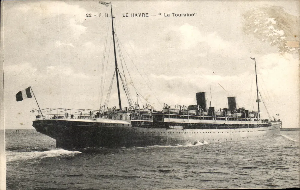 Le Havre — "La Touraine" — F.B.L. n°22 - Vorderseite