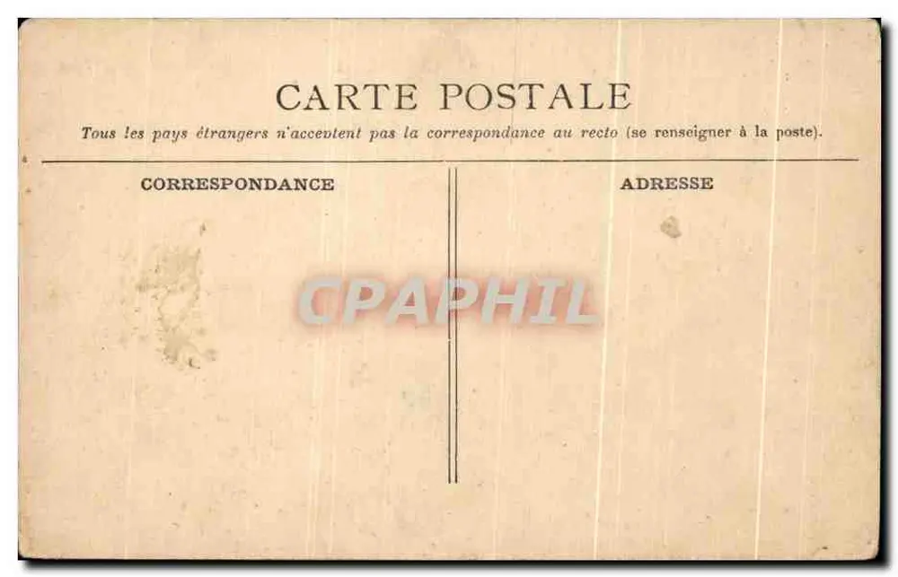 Sainte-Adresse — Ansicht von Notre-Dame-des-Flots und der Stadt — Anonymer Verlag, Nr. 128 - Rückseite