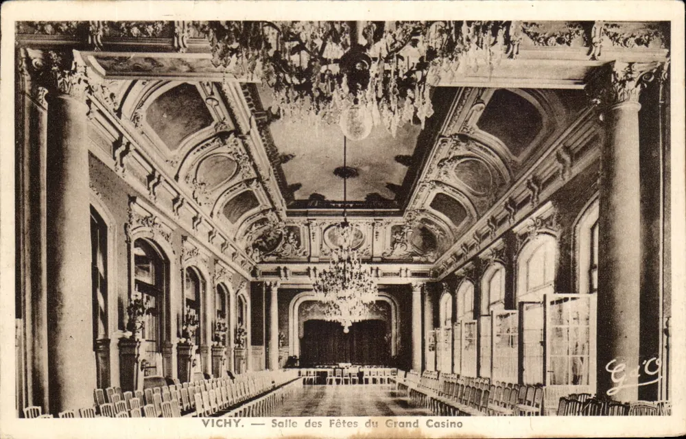 Vichy — Saal des Grand Casino - Vorderseite