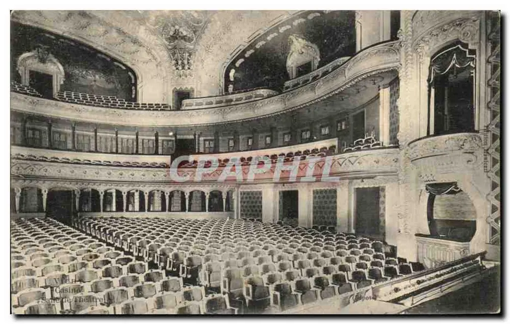 Theaterhalle des Casinos — Stadt Vichy — anonymer Verleger, Nr. 10149 - Vorderseite