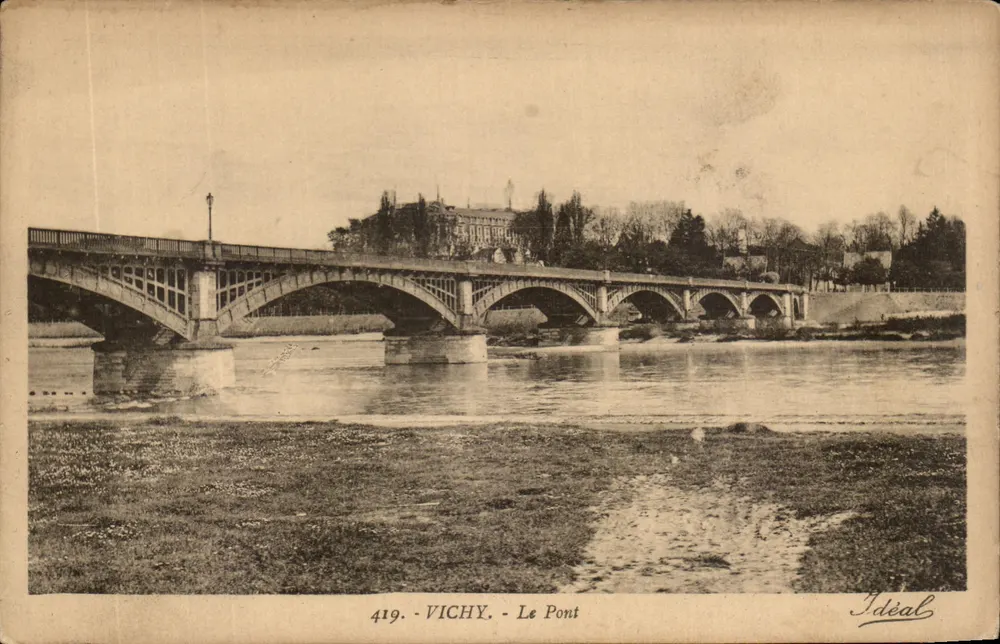 Vichy - Der Brücke — Ideal, n° 419 - Vorderseite