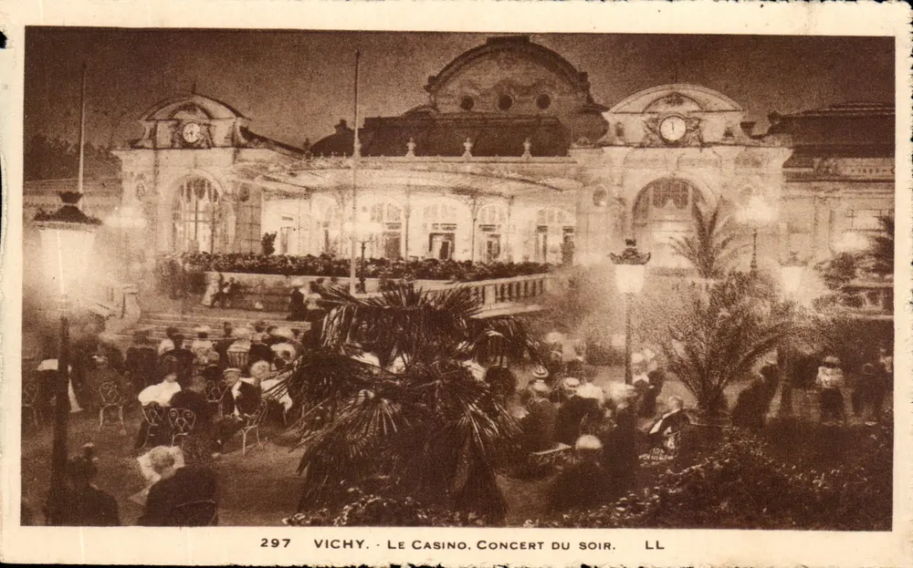 Vichy - Das Casino, Abendkonzert — LL, Nr. 297 - Vorderseite