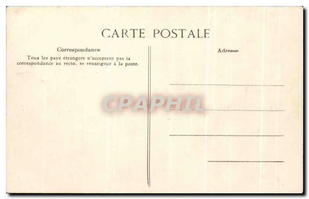 Cunlhat — Eigentum von Herrn Guyot-Dessaigne — pittoreske Auvergne - Rückseite