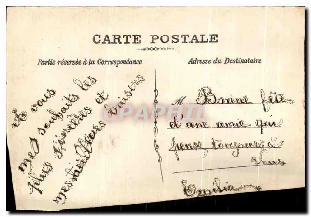 Fleur de pensée — decoração bordada — Tipo Santa Catarina - Verso