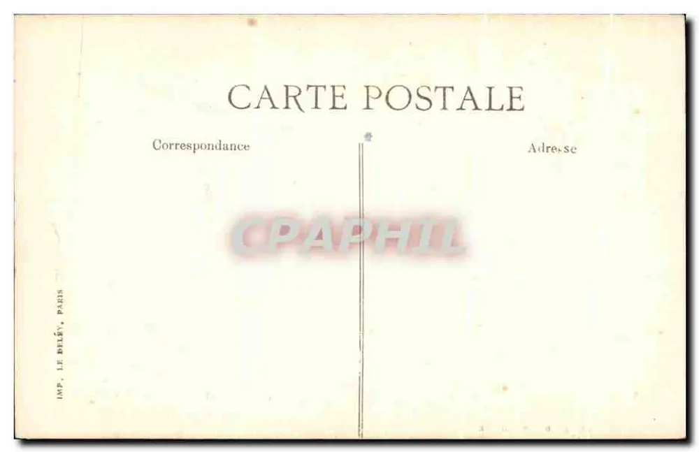 Reims (518) — Rue Pluch (Plush Street) — G. de Margerie - Verso
