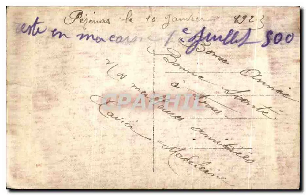 Casal — Parabéns — Diane 217 - Verso