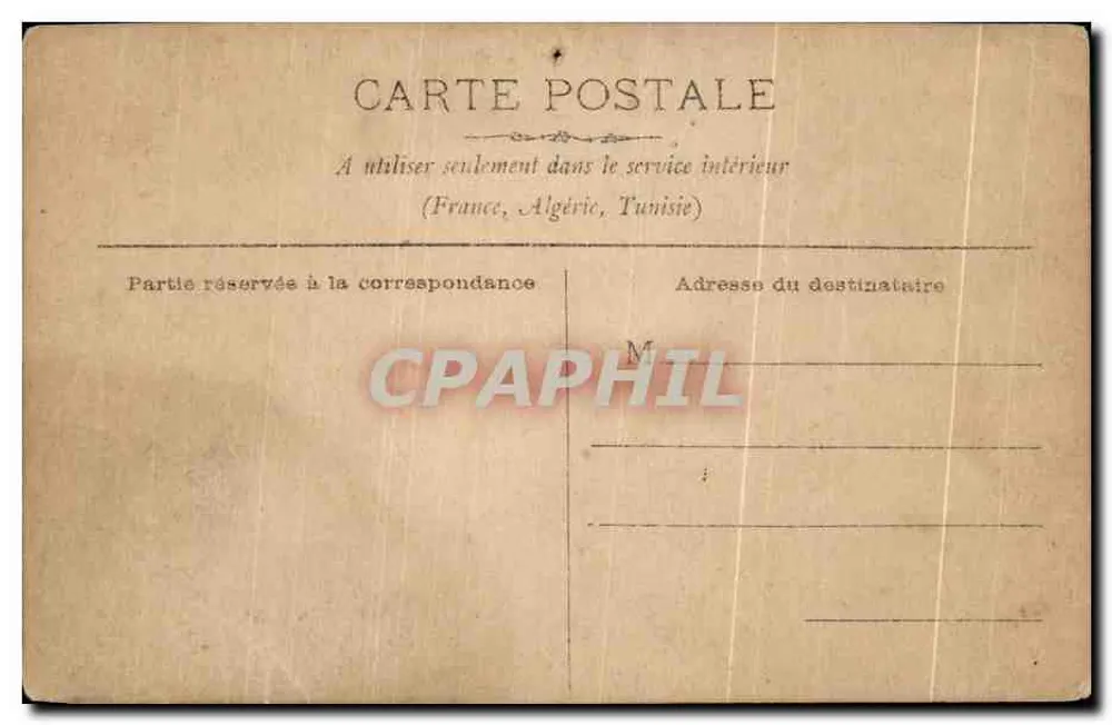Famille en tenue d'époque — groupe posant dans un parc — éditeur non visible - Verso