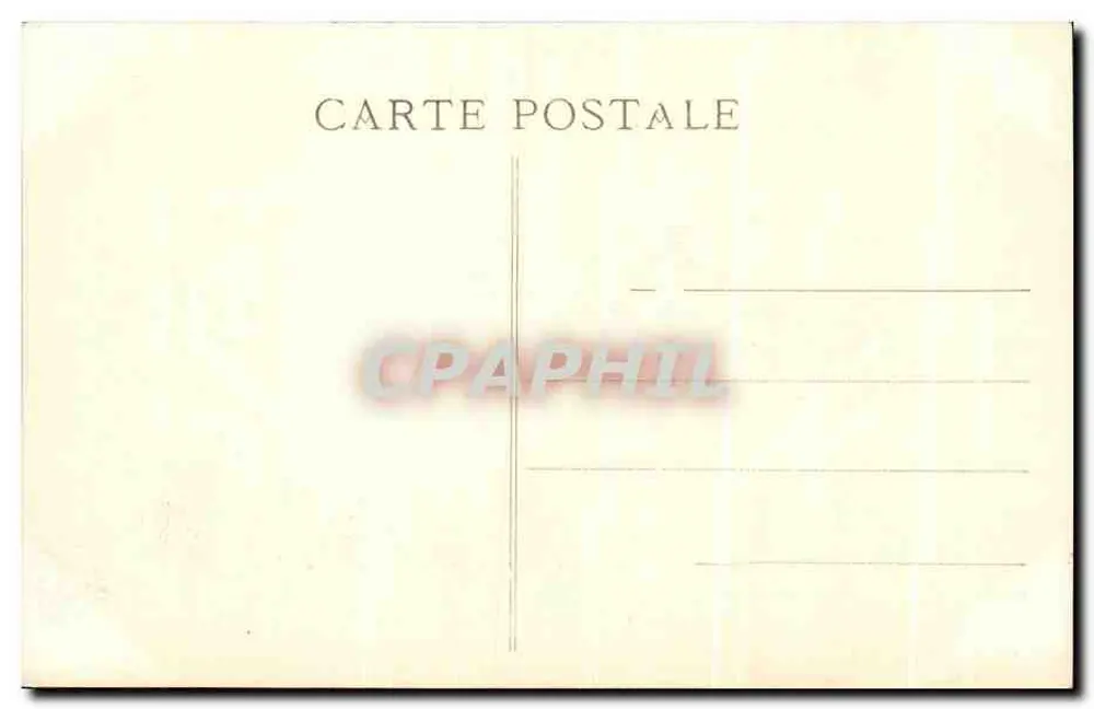 Pornic (Loire-Inf.) – Saída do Porto com Maré Baixa, O Castelo — Coleção F. Chapeau, Nantes - Verso