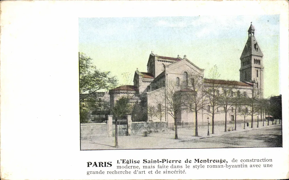 Paris — Église Saint-Pierre de Montrouge — unbekannter Verleger, Seriennummer nicht sichtbar - Vorderseite