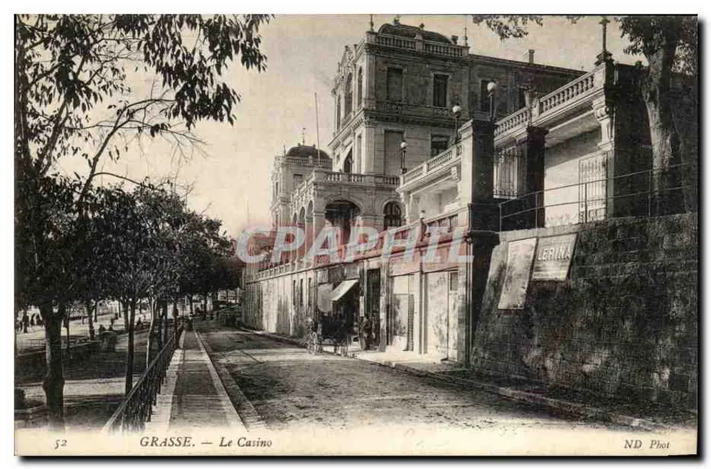 Grasse — Kasyno — ND Phot - Awers