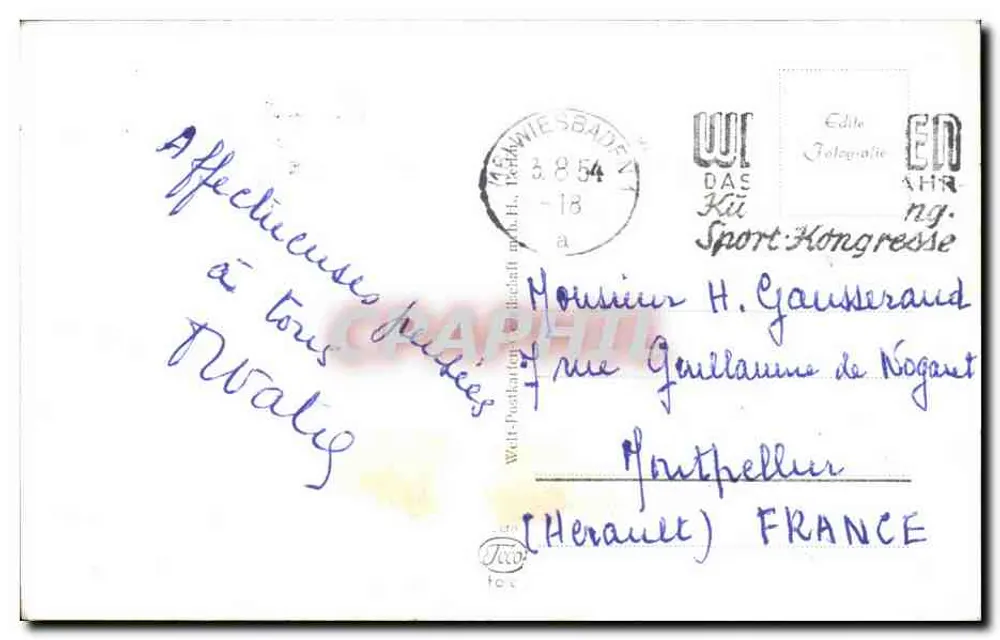 Wiesbaden/Rh., Teatro Alemão — editora Wiesbaden/Rh. n°77 - Verso