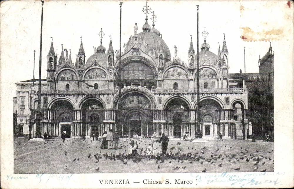 VENEZIA — Igreja de S. Marco — editor desconhecido, número de série não visível - Frente
