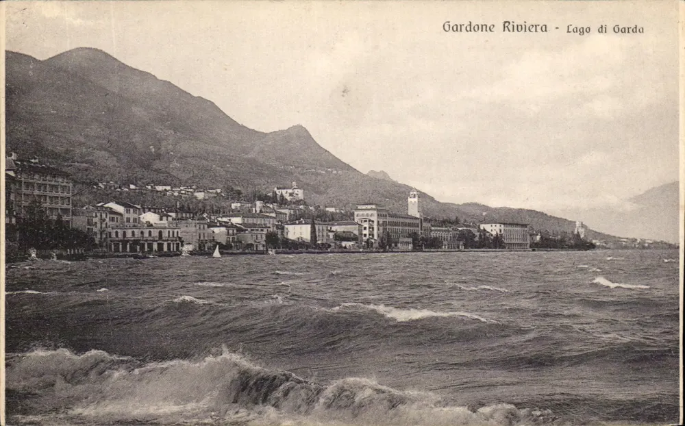 Gardone Riviera - Lago di Garda — Edit. Brunner & C., Como - Frente