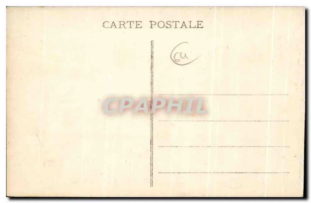 Hendaye (B.-Pyr.) — Die Strände vom Casino aus gesehen — Phototypie Marcel Deliboy, Bordeaux - Rückseite